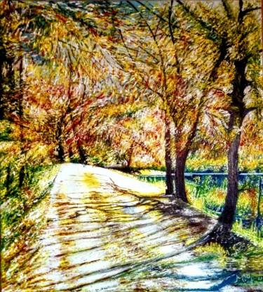 Road through forest by Marija Mitrovic