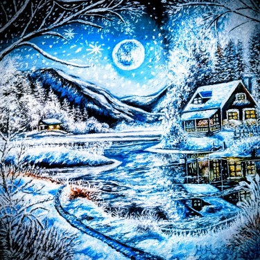 Winter idyll on the water by Marija Mitrovic