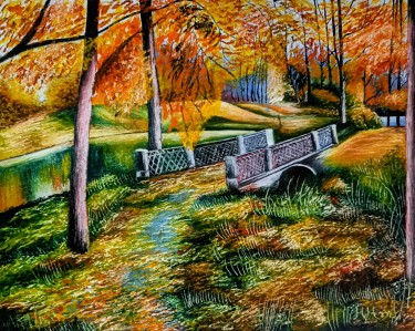 Golden autumn by Marija Mitrovic