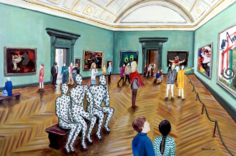 Modern art, Painting Katarina Radenkovic