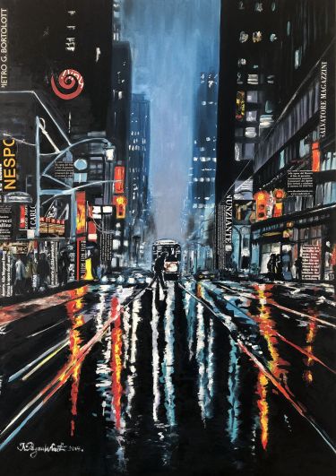 City lights by Katarina Radenkovic