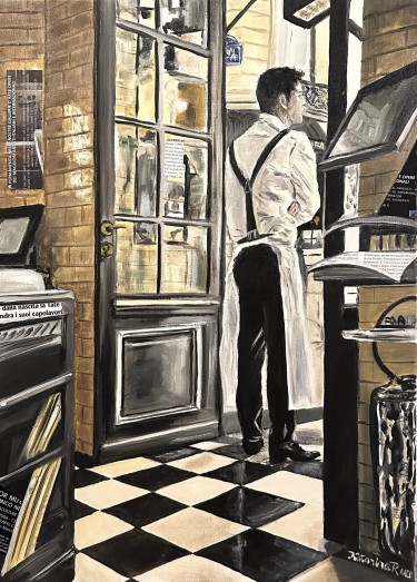 Paris cafe by Katarina Radenkovic