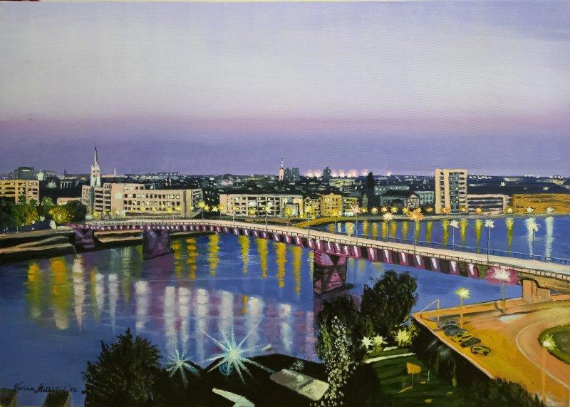 Novi sad rainbow, Painting Malbašić Verica