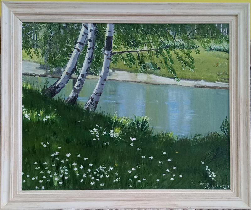 Tri breze, Painting Malbašić Verica
