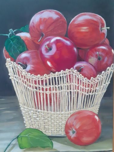Apples in a basket,  by Malbašić Verica