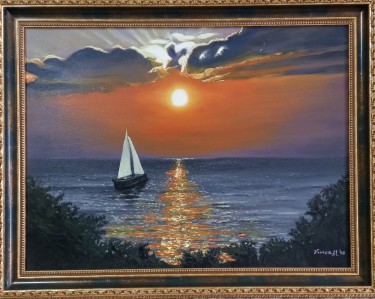 Sailboat KruAe by Malbašić Verica