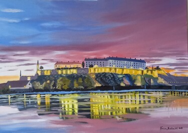 Fortress at dusk by Malbašić Verica