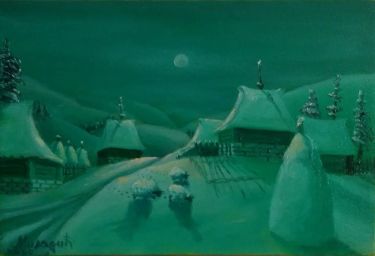 Magic moonlight,  by Miladic Svetlana