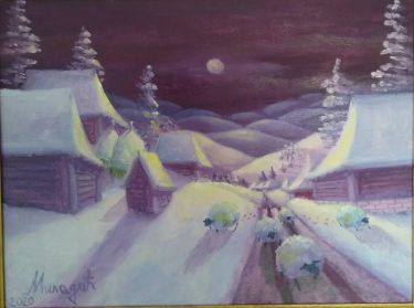 Evening walk,  by Miladic Svetlana