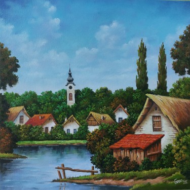 Salas pokraj bare by Mijailović Borisav