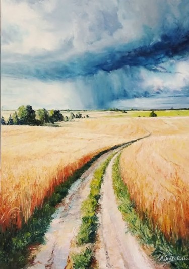Wheat field by Libic Stana