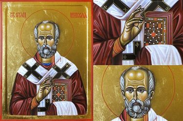 Ikona Sveti Nikola 30x40 cm by ORTHODOX ICONS- artist Miloš Timotijević