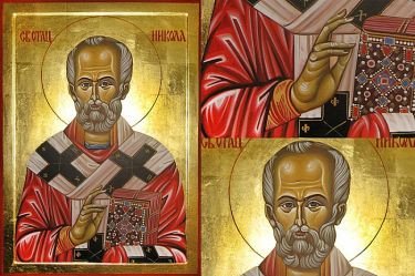 Ikona Sveti Nikola 50x70 cm by ORTHODOX ICONS- artist Miloš Timotijević