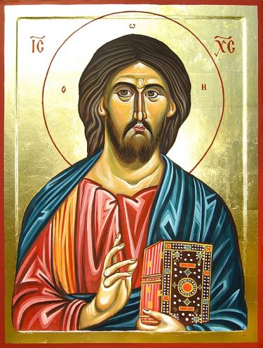 Ikona Isusa Hrista 50x70 cm by ORTHODOX ICONS- artist Miloš Timotijević