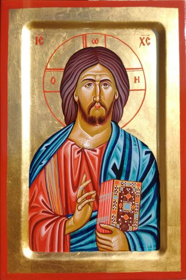 Ikona Isusa Hrista 20x30cm by ORTHODOX ICONS- artist Miloš Timotijević