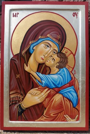 Orthodox icon Presveta Bogorodica, dimensions 40x30 cm. by ORTHODOX ICONS- artist Miloš Timotijević