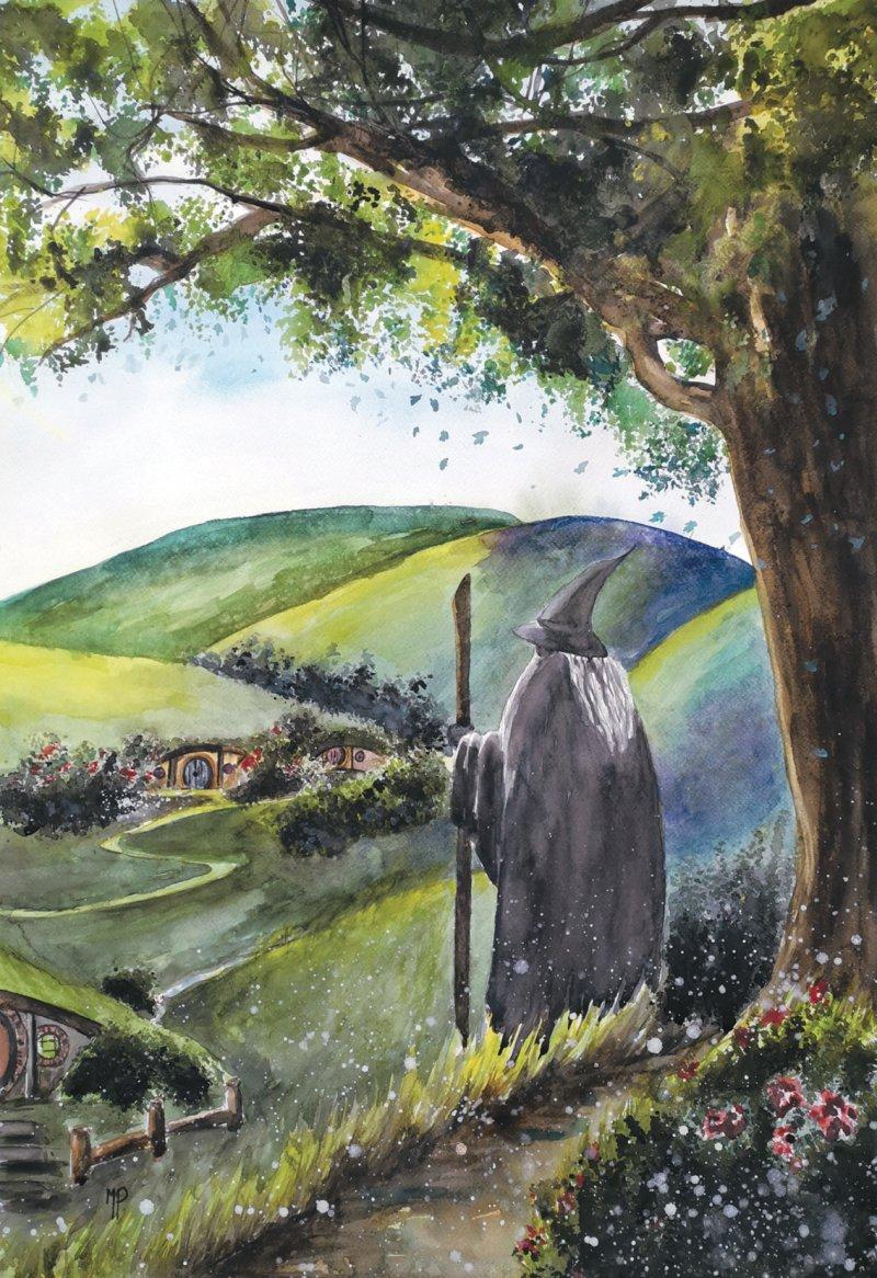 Return to the Shire, Painting Roganovic Marija