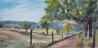 Country road by Roganovic Marija