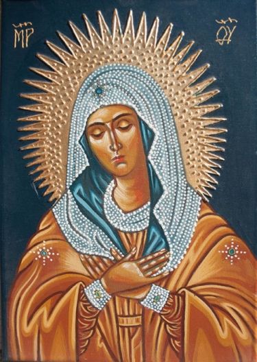 mother of God,  by Hadzi Milica Zada