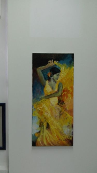 The girl who plays,  by Hadzi Milica Zada