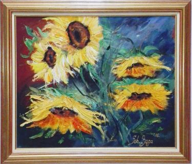 Sunflowers,  by Hadzi Milica Zada