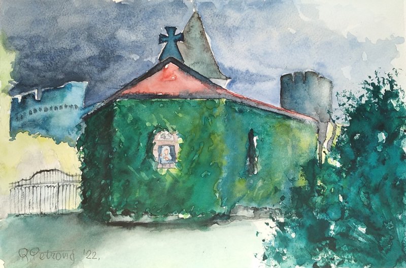 Ruzica Church 1, Painting Petrović Radmila