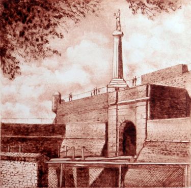 Kalemegdan, spomenik`Pobednik`,Beograd by Milosevic Predrag Pedja