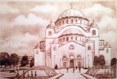 Hram Sv.Save,Beograd by Milosevic Predrag Pedja
