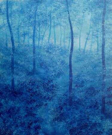 Blue forest,  by Milosevic Predrag Pedja