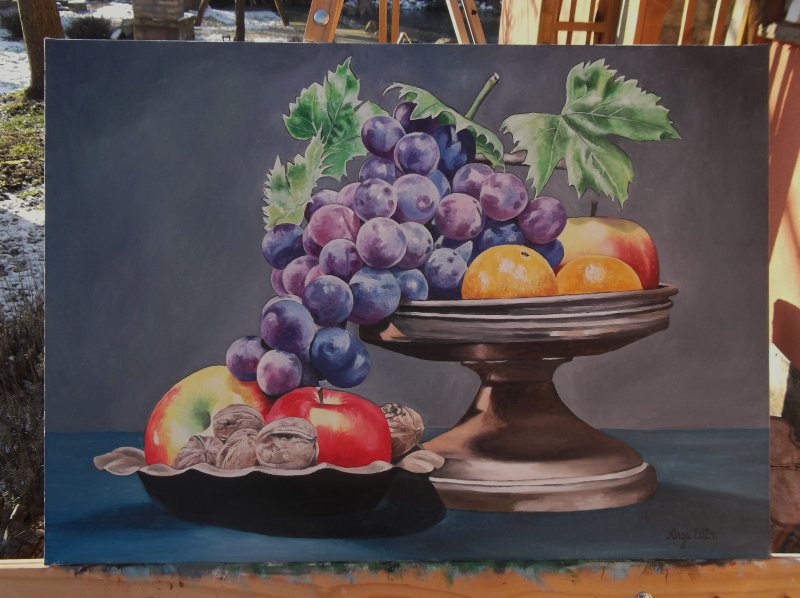 Health, Painting Fekete Kormos Kinga