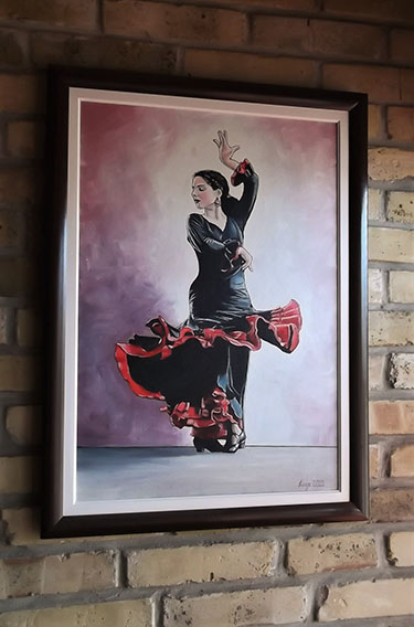 Flamenco dancer