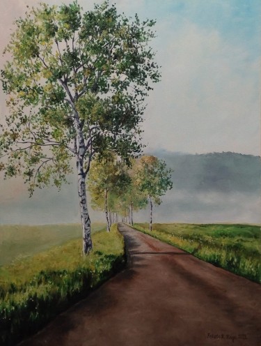 On the road by Fekete Kormos Kinga