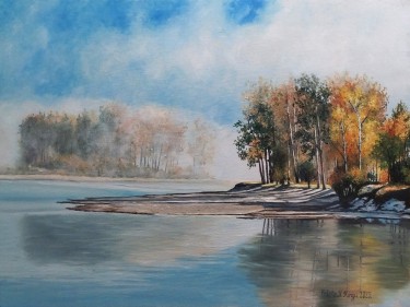 In the fog by Fekete Kormos Kinga