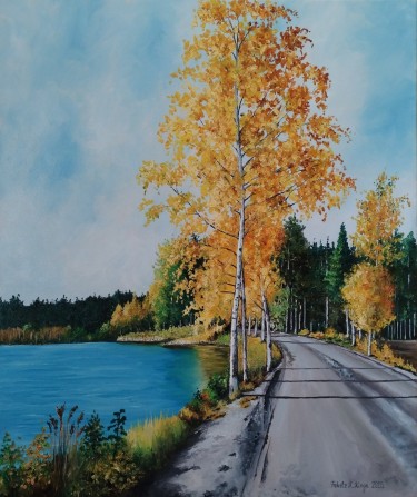 Road to the lake by Fekete Kormos Kinga