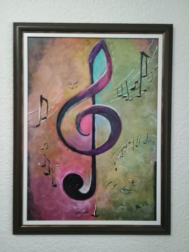 treble clef by Lisinac Milka