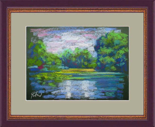 Lake, Painting Petrić Gordan