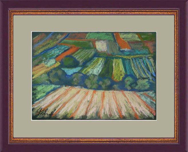 The fields, Painting Petrić Gordan