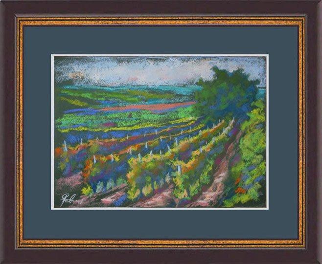 Vineyard, Painting Petrić Gordan