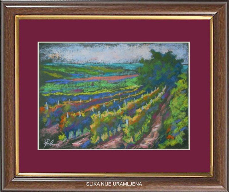 Vineyard, Painting Petrić Gordan