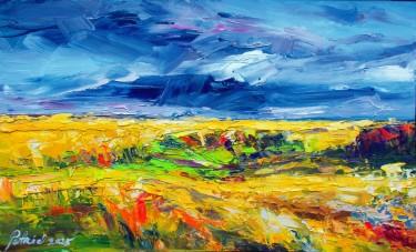 Clouds over the plain by Petrić Gordan