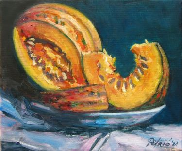 Pumpkin On The Table by Petrić Gordan