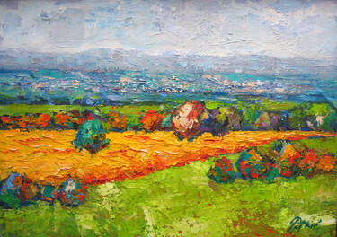 A view of the wheat field by Petrić Gordan