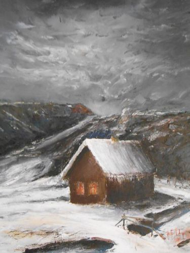 Winter in the mountains,  by Medić Zoran