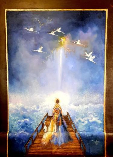 Flight of the Cranes by Kamber Zora