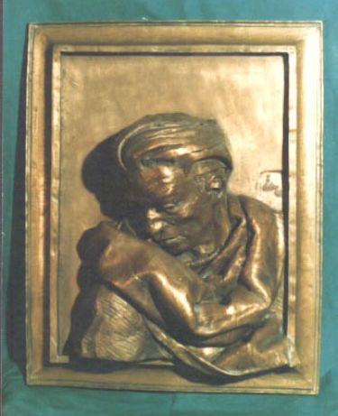 Relief_ Man on the window by Šeter Igor