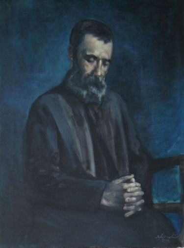Portrait of Papadiamantis,  by PORTRETI CVELE
