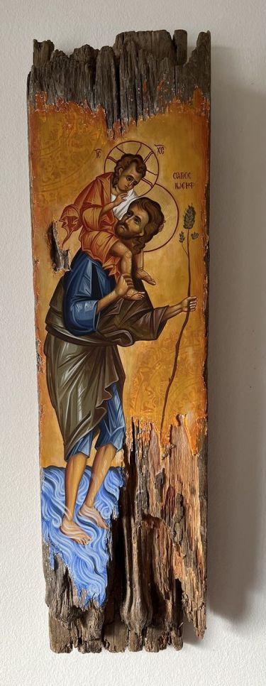 Ikona Sveti Josip sa Hristom