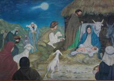 Jesus birth by Klaćik Mira