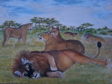 Lions by Klaćik Mira