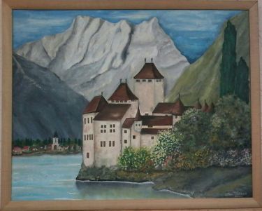 Castle by the Sea by Klaćik Mira